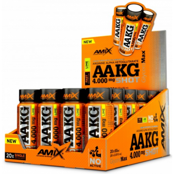 AAKG Shot 4000mg - 60 мл 1/20 - Lime