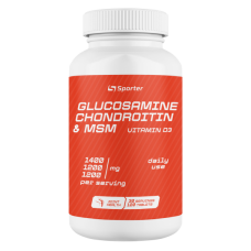 Glucosamine Chondroitin + MSM + D3 Sporter (120 таб.)