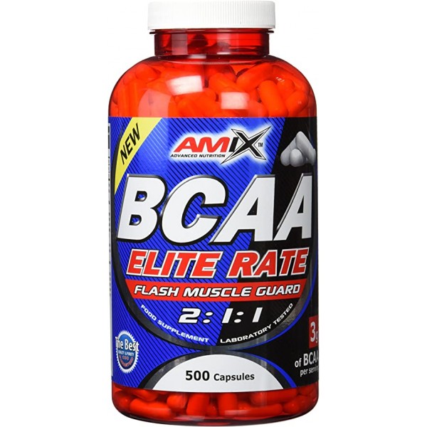 BCAA Elite Rate Amix - 550 капс