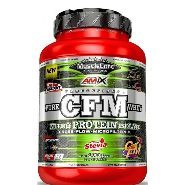 MuscleCore® Amix CFM Nitro Protein Isolate - 1 кг - ваниль
