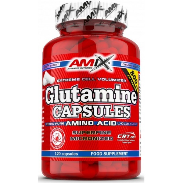L- Glutamine 800 мг Amix - 120 капс