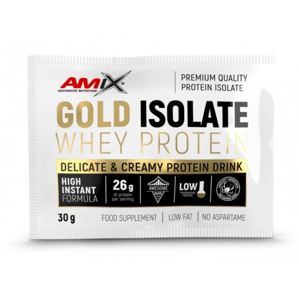 Gold Whey Protein Isolate Amix - 30 г - Шоколад-Арахісова паста