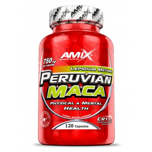 Peruvian MACA 750 мг Amix - 120 веган капс