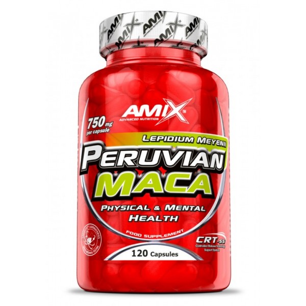 Peruvian MACA 750 мг Amix - 120 веган капс