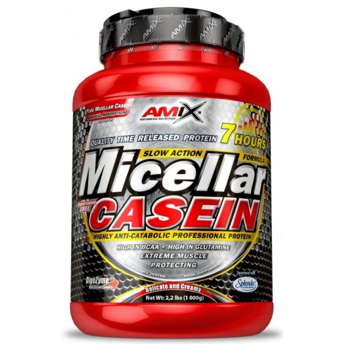  Amix Micellar Casein - 1 кг - клубника