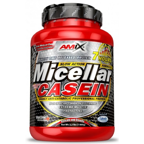  Amix Micellar Casein - 1 кг - клубника