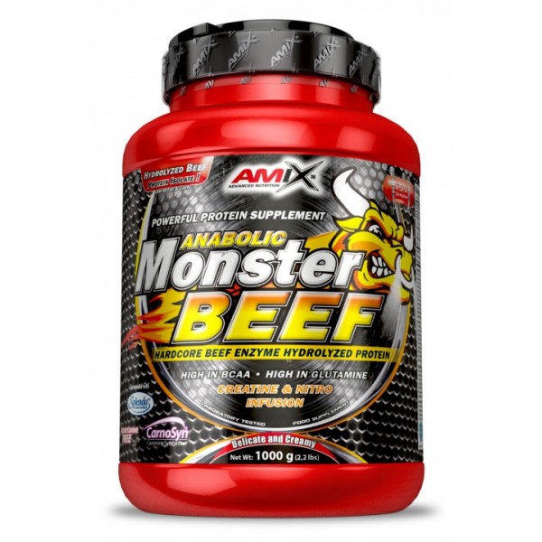 Anabolic Monster Beef Protein - 1000 г - strawberry-banana