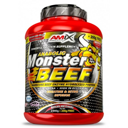 Anabolic Monster Beef Protein - 2200 г - strawberry-banana