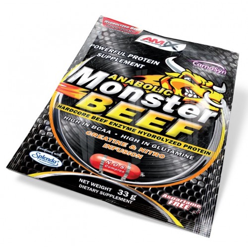 Anabolic Monster Beef Protein - 33 г - ваніль-лайм