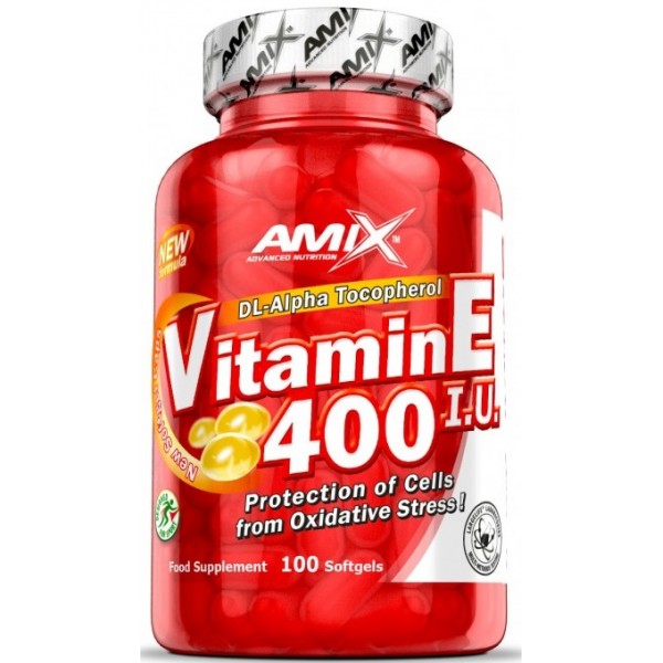 Vitamin E 400 МЕ Amix - 100 софт гель