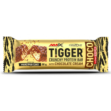 TiggerZero Choco Protein Bar - 60г 1/20 - Marzipan Cake