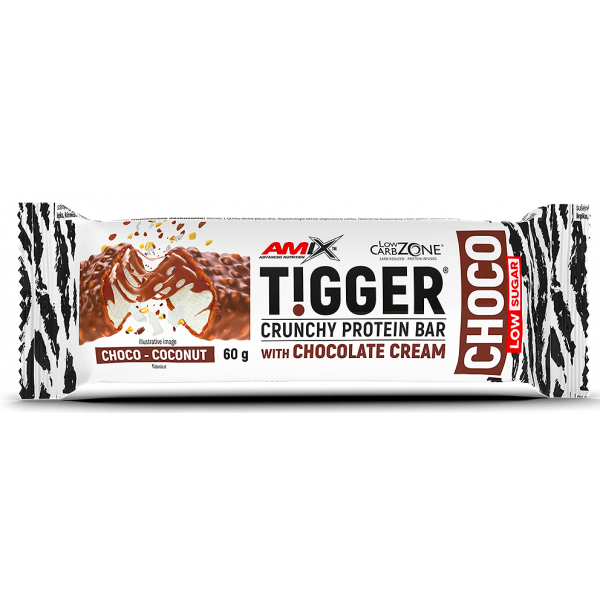 Батончик TiggerZero Choco Protein Bar - 60г 1/20 - Choco Coconut