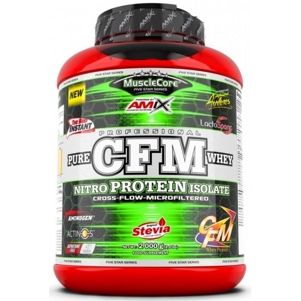 MuscleCore® Amix CFM Nitro Protein Isolate - 2 кг - пиріг Баноффі