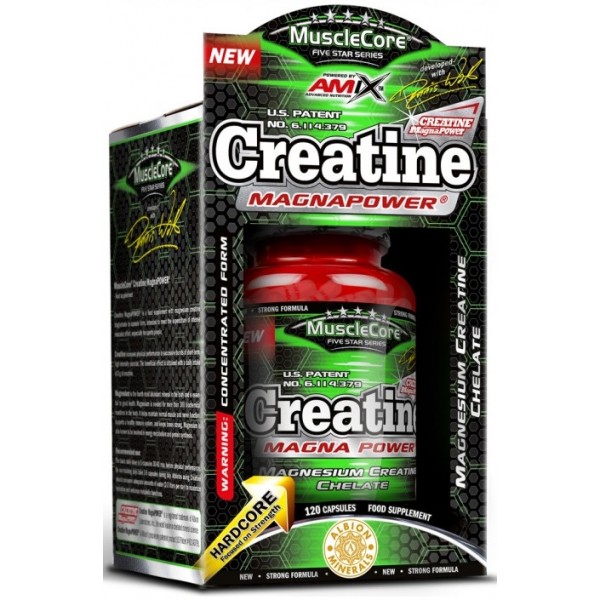 MuscleCore DW - Creatine MagnaPOWER Amix - 120 капс