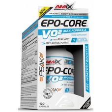 Азотный бустер (Предтренировочный комплекс без кофеина), Amix, Performance Epo-Core VO´2 MAX - 120 капс