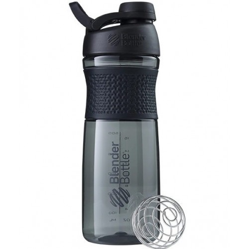 Шейкер SM з кулькою, BlenderBottle, TWIST 820 мл - Чорний