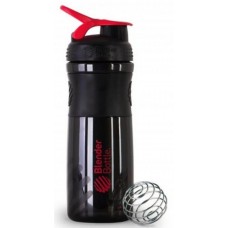 Шейкер SportMixer Blender Bottle с шариком 820 мл Black/Red