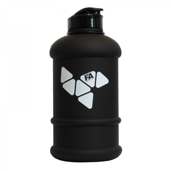 Бутылка для воды, Fitness authority, 1.3 л - Матовий черный