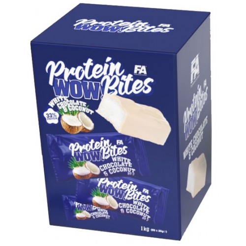 Wellness Line WOW! Protein Bites - 1 кг - Белый шоколад