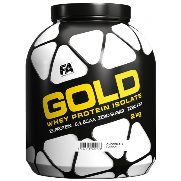 Fitness Authority Gold Whey Protein Isolate 2 кг - ваніль