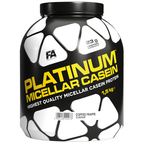 Fitness Authority Platinum Micellar Casein 1.5  кг - клубника