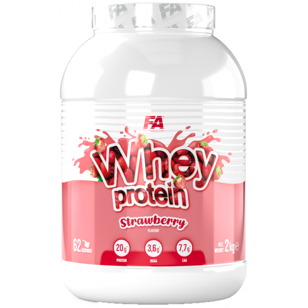 Fitness Authority Wellness Line Whey Protein - 2 кг - клубника