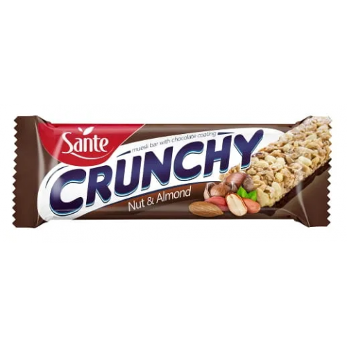 Crunchy bar - 40 г - Орех-Миндаль с Шоколадом