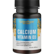 Golden Pharm Calcium + D3 800мг - 60 таб
