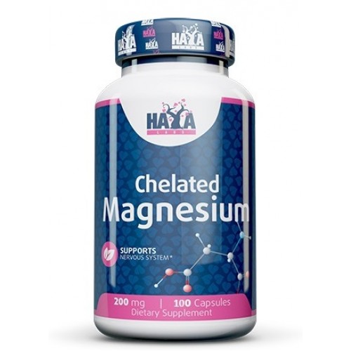 Chelated Magnesium 200 мг HAYA LABS - 100 капс