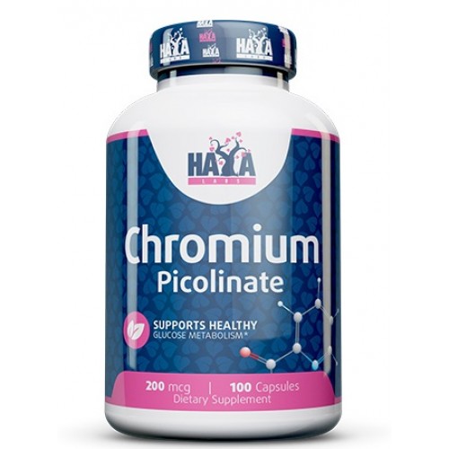 Chromium Picolinate 200 мг HAYA LABS - 100 капс