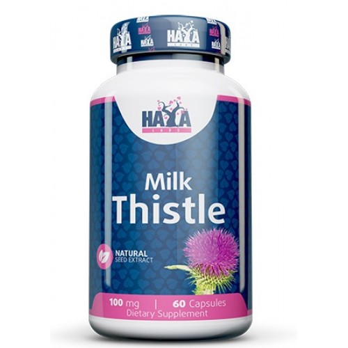 HAYA LABS,Milk Thistle 100 мг - 60 веган капс