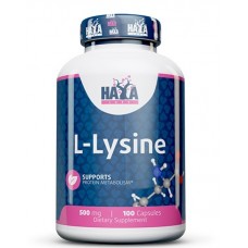 HAYA LABS L-Lysine 500 мг - 100 веган капс