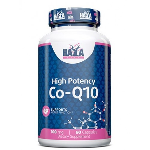 HAYA LABS High Potency Co-Q10 100 мг - 60 веган капс