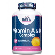 HAYA LABS Vitamin A&D Complex - 100 софт гель