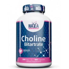 Choline Bitartrate 500 мг HAYA LABS - 100 капс