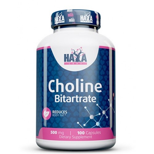 Choline Bitartrate 500 мг HAYA LABS - 100 капс