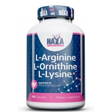 HAYA LABS L-Arginine/L-Ornithine/L-Lysine - 100 капс