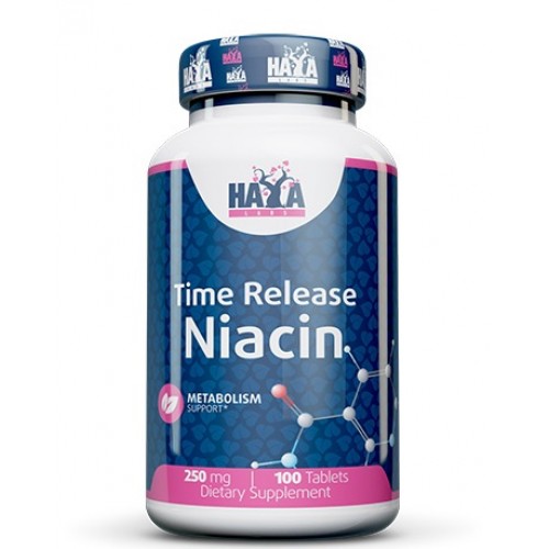 HAYA LABS Niacin /Time Release/ 250 мг - 100 таб