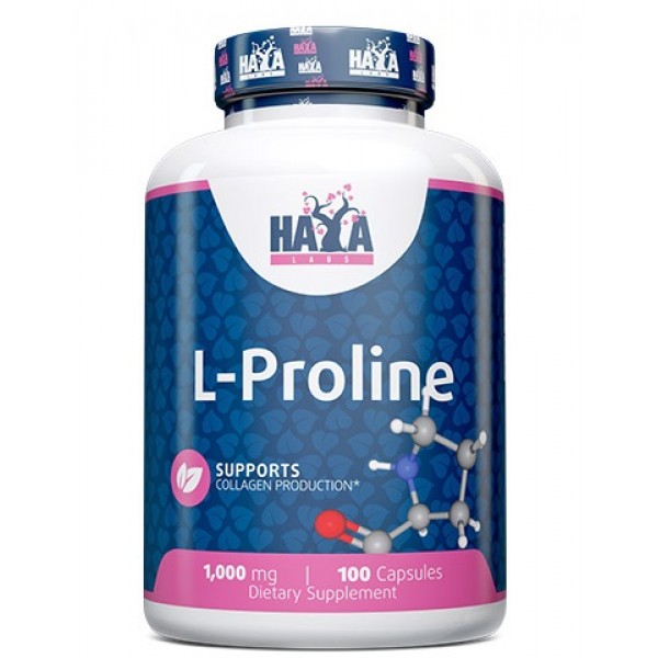 HAYA LABS L-Proline 1000 мг - 100 капс