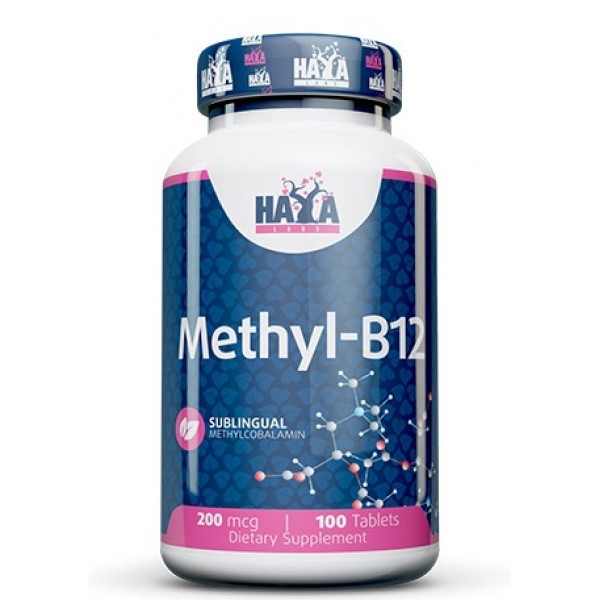 HAYA LABS Methyl B-12 200 мкг - 100 таб