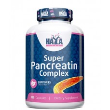 HAYA LABS Super Pancreatin Enzymes - 100 капс