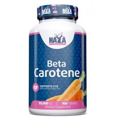 HAYA LABS Natural Beta Carotene 20,000 IU - 100 таб