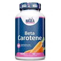HAYA LABS Natural Beta Carotene 20,000 IU - 100 таб