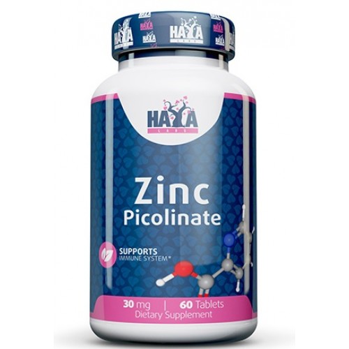 HAYA LABS Zinc Picolinate 30 мг - 60 таб