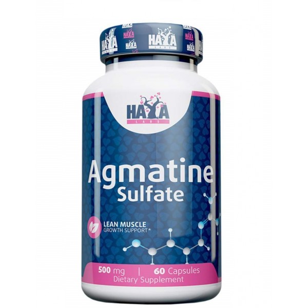 HAYA LABS Agmatine Sulfate 500 мг - 60 капс
