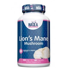 HAYA LABS Lion's Mane Mushroom 500 мг - 60 капс