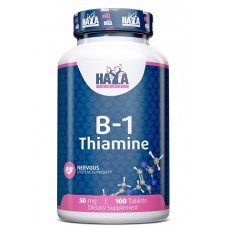 HAYA LABS Vitamin B-1/Thiamine/ 50 мг - 100 таб