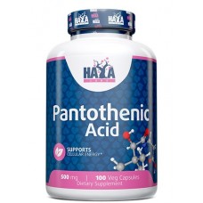 HAYA LABS Pantothenic Acid 500 мг - 100 веган капс