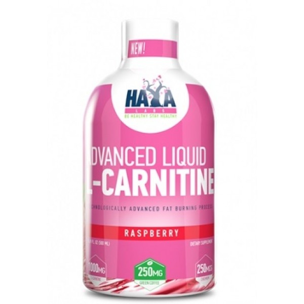 Advanced Liquid L-Carnitine HAYA LABS - 500 мл - Малина
