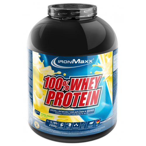 100% Whey Protein - 2350 г (банка) - Лимонний йогурт